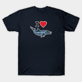 I Love Atlantic Spotted Dolphins T-Shirt